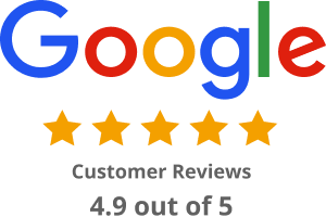 Google 4.9 out of 5 / Customer Reviews